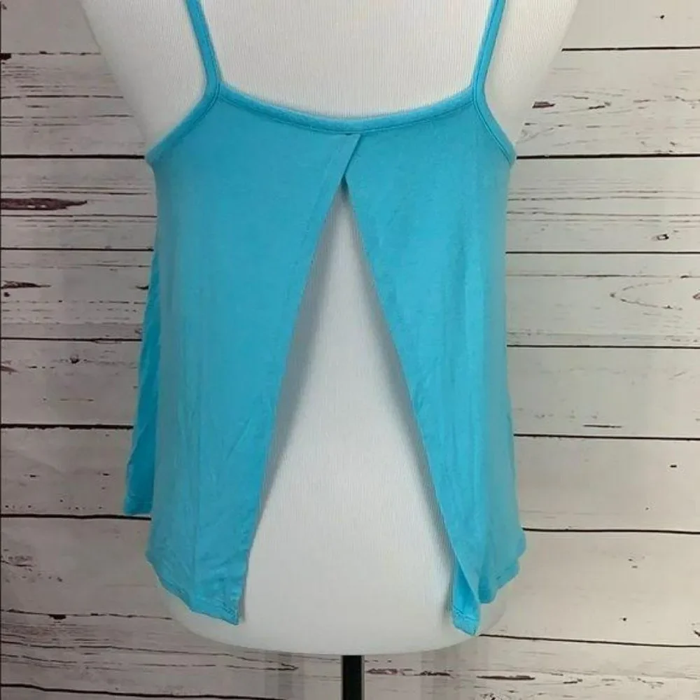 Justice open vback‎ blue 14 tanktop Cupcake and BFF